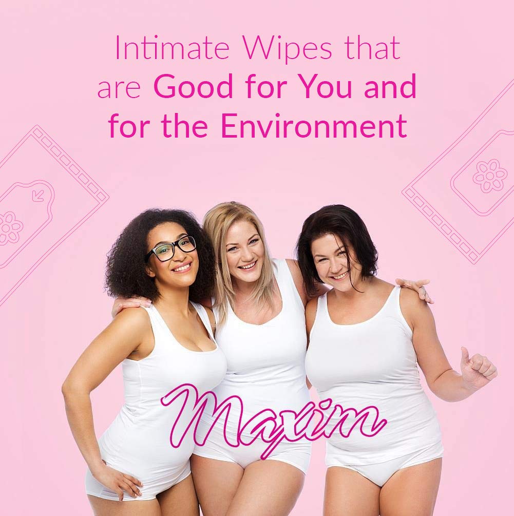 Maxim® Disinfecting Wet Wipes, Hypoallergenic, Biodegradable, Unscented, Hand Sanitizer, Single Packed, 20 Count, 1 Pack